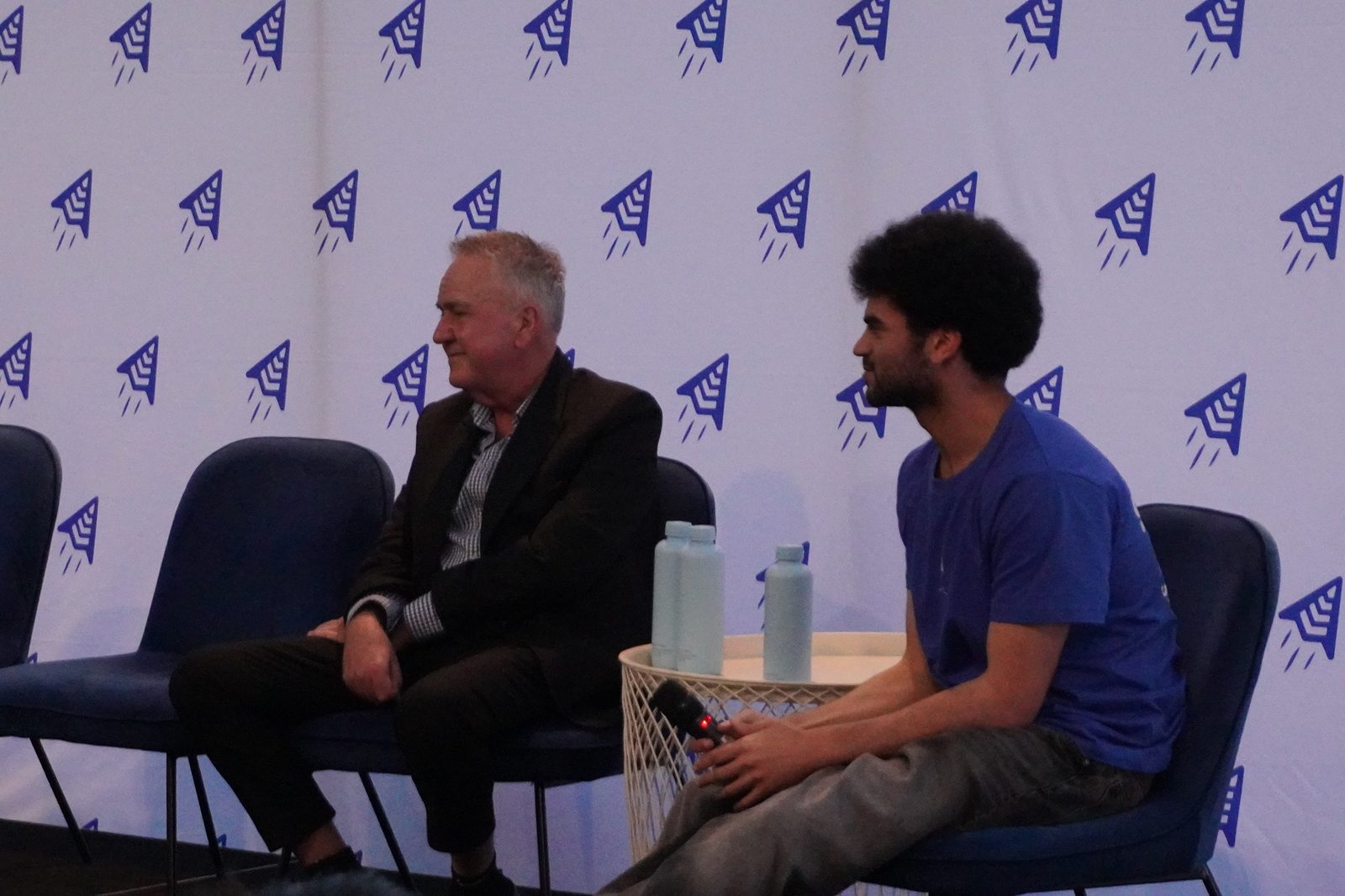 Fireside chat on the main stage