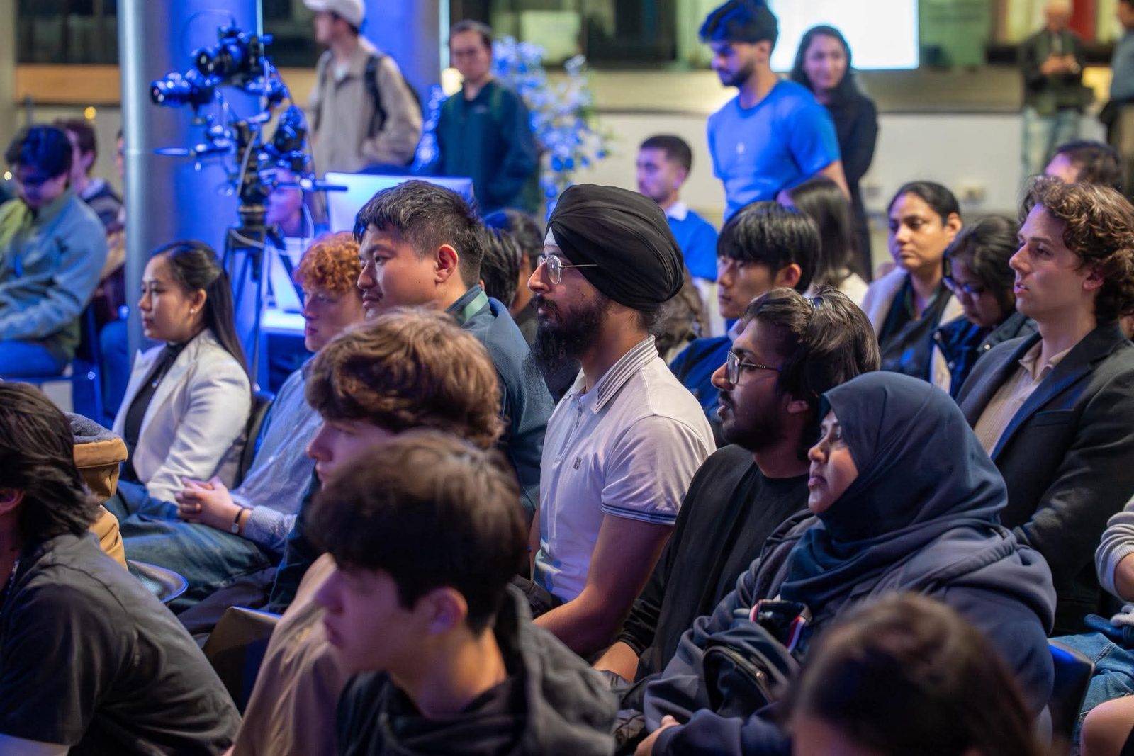 A packed audience at the Summit