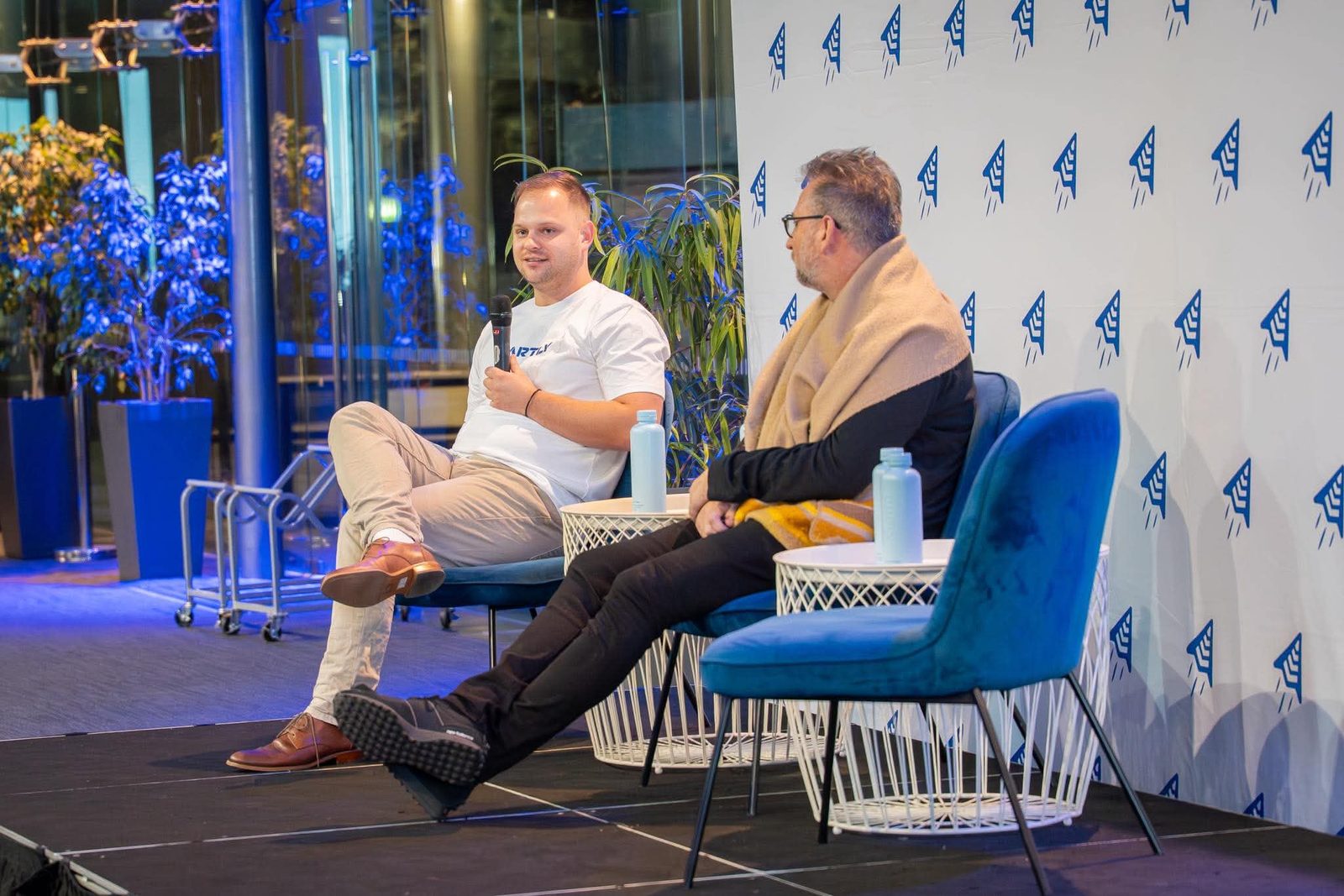 The main stage during a panel